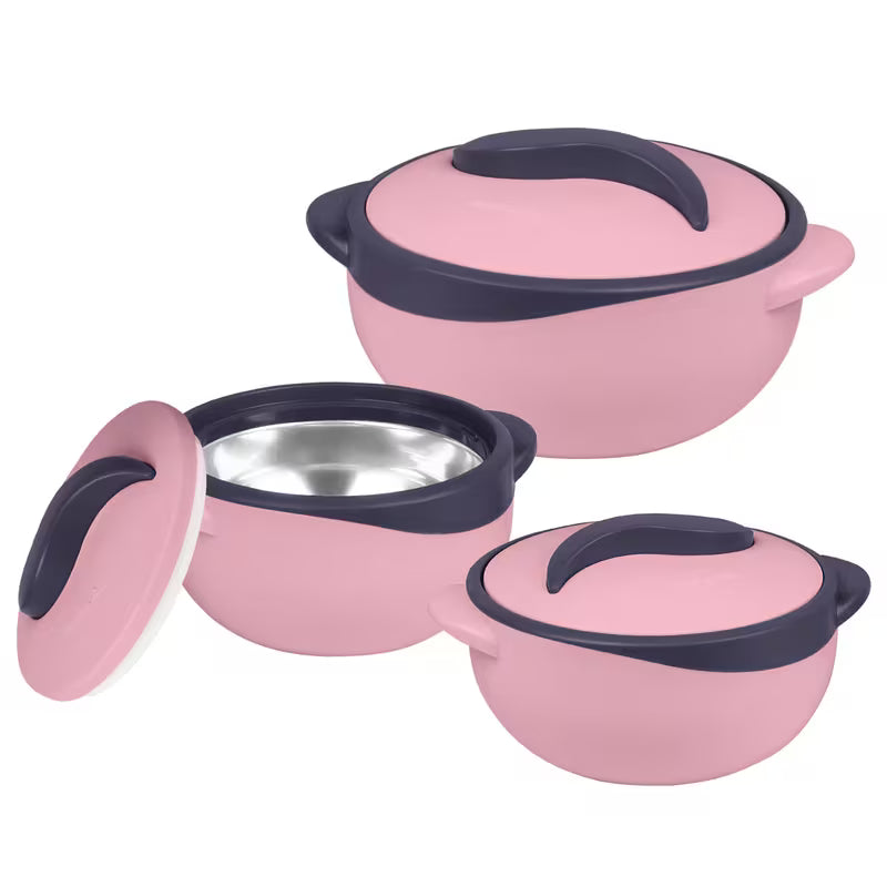 3-Piece Insulated Casserole Dish Set with Lids