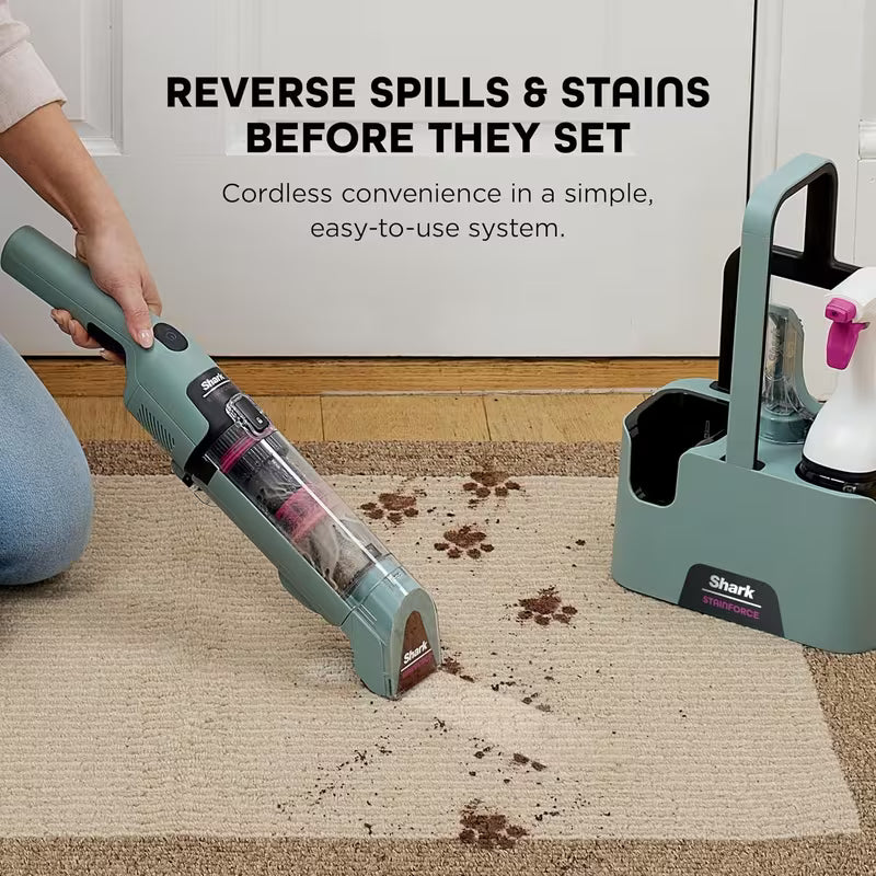 Cordless Portable Spot and Stain Cleaner with Storage Caddy HX101