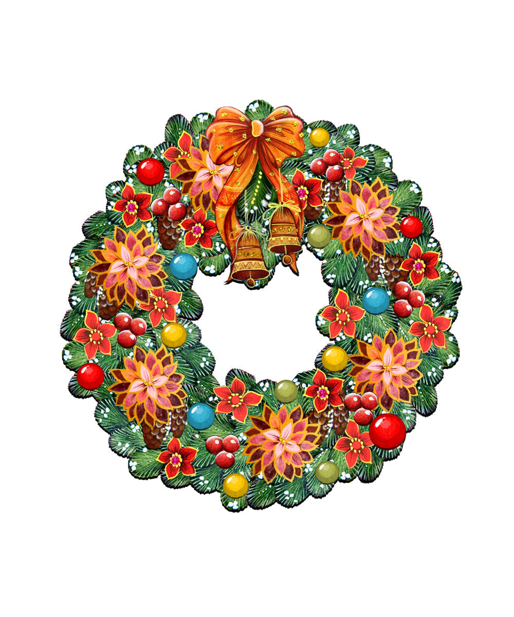 Christmas Holiday Door Wreath