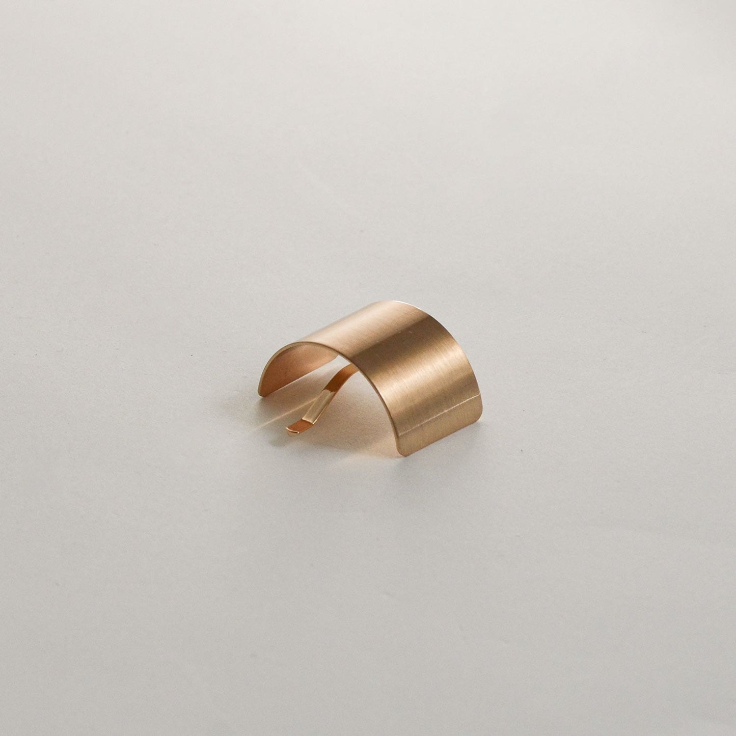 Metal Rectangular Hair Ponytail Cuff Stick | Gold