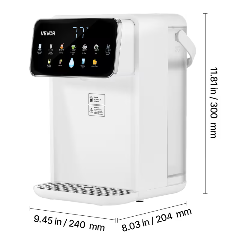 118-Ounce Countertop Instant Hot Water Dispenser with Touchscreen
