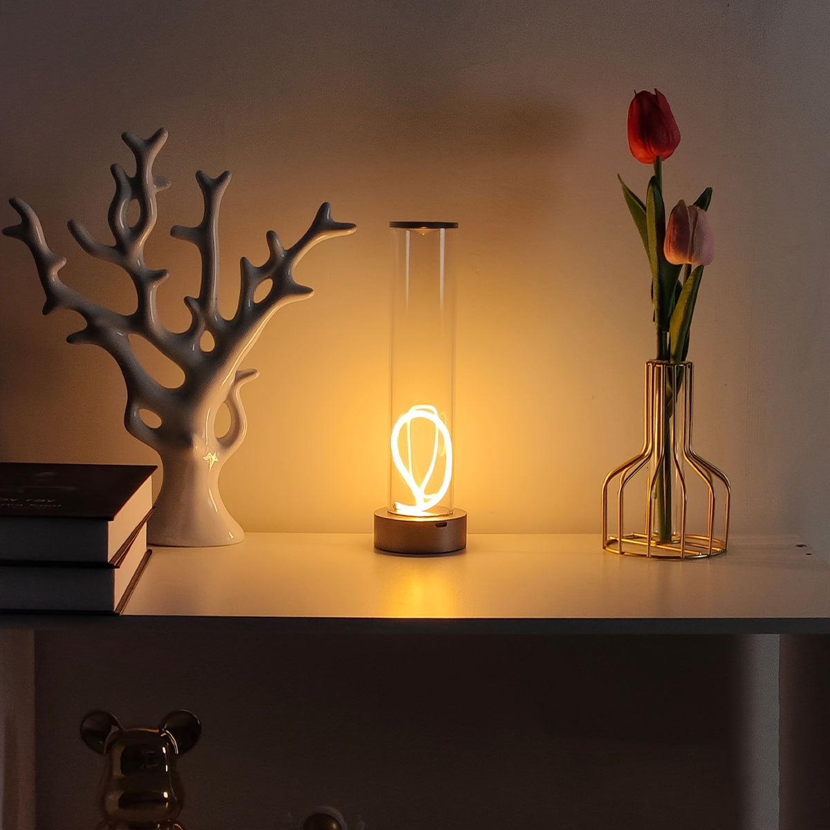 Cordless Rechargeable Touch Dimmable Table Lamp