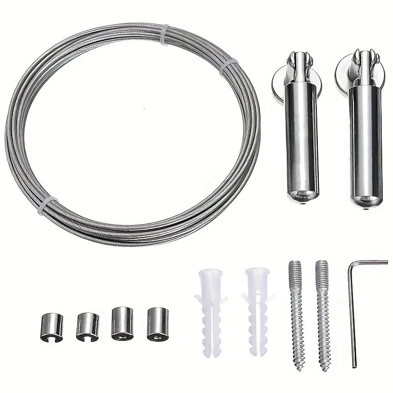 Stainless Steel Photo Display Curtain Rod