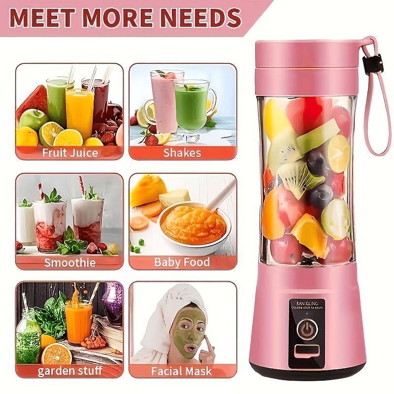 Rechargeable Electric Mixing Cup for Juice Coffee Smoothies