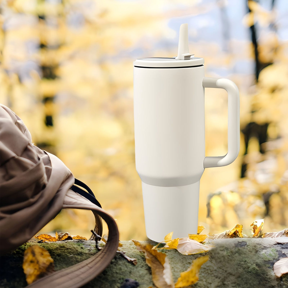 Stainless Steel Insulated Tumbler with Lid and Straw