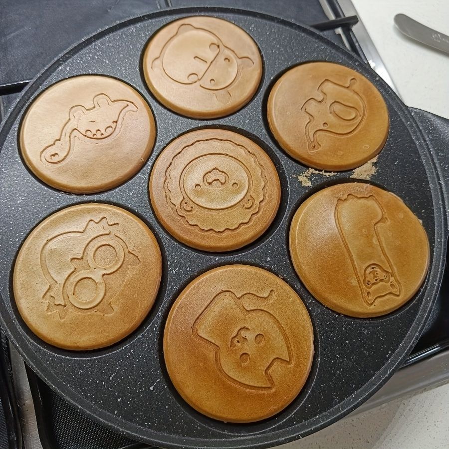 7-Hole Non Stick Animal Pancake Pan
