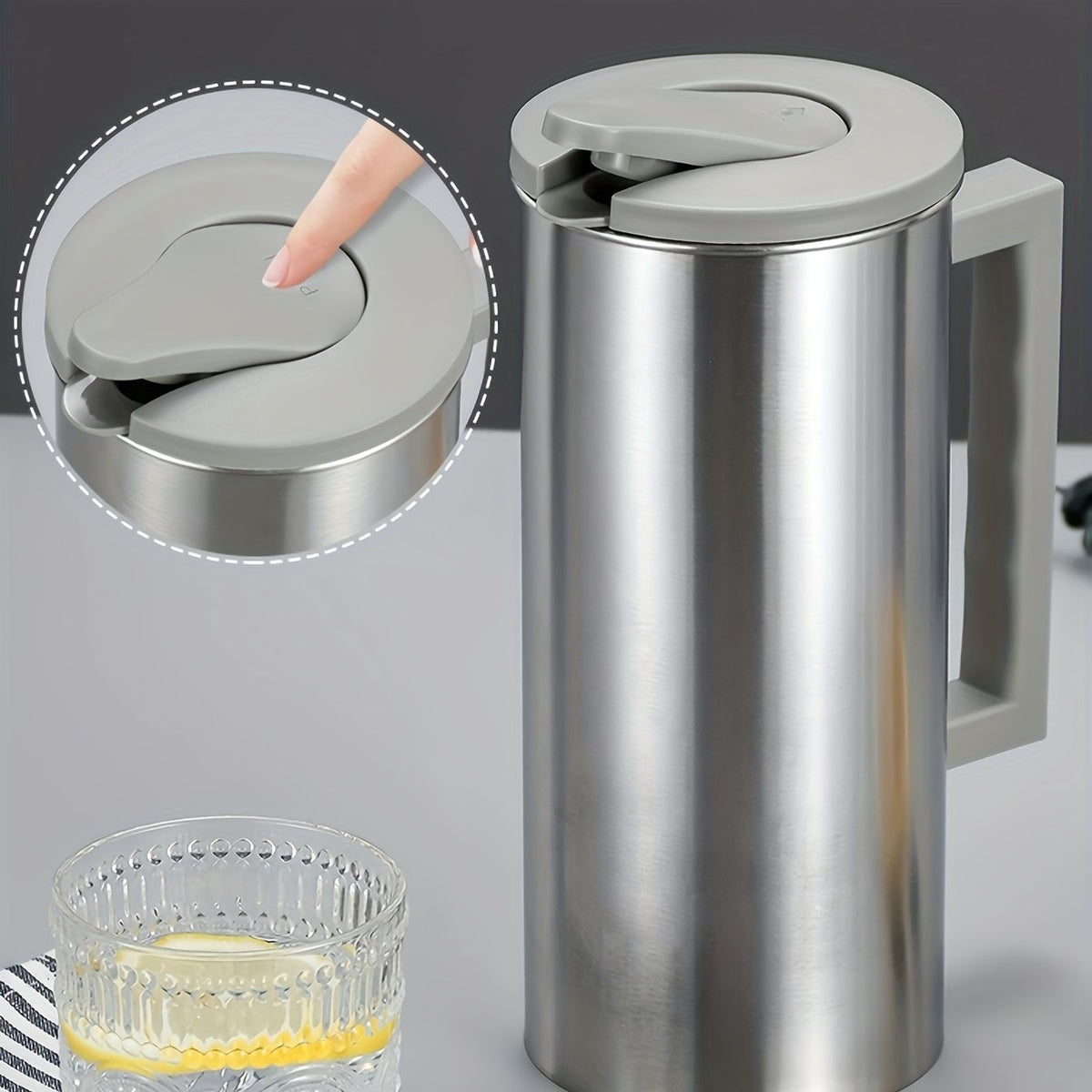 Stainless Steel Cold Water Kettle Coffee Pot