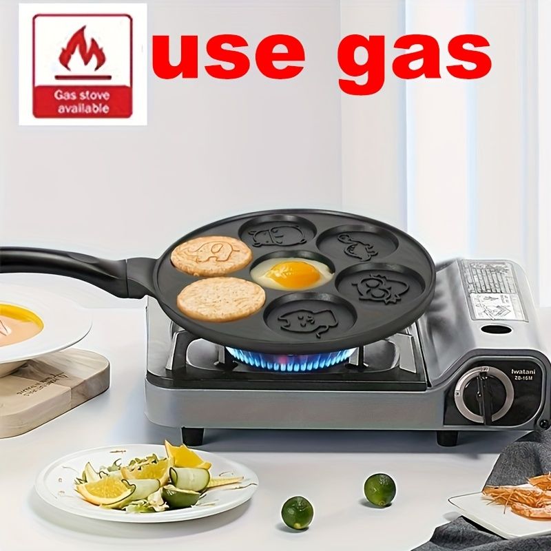 7-Hole Non Stick Animal Pancake Pan