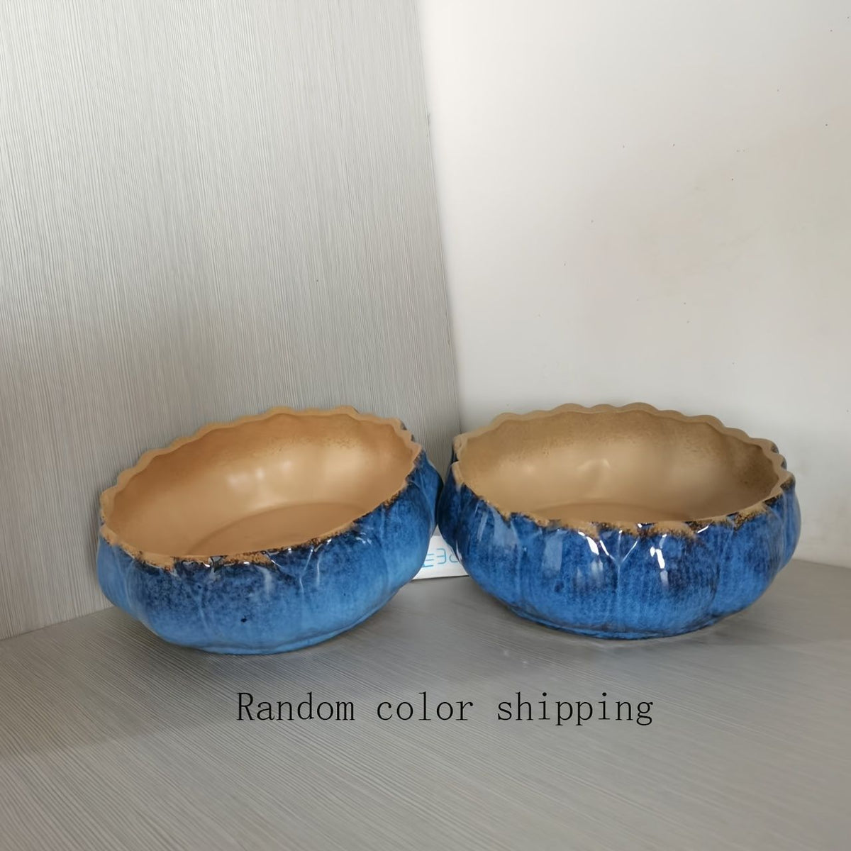 Hydroponic Ceramic Flower Pot for Water Lily and Lotus