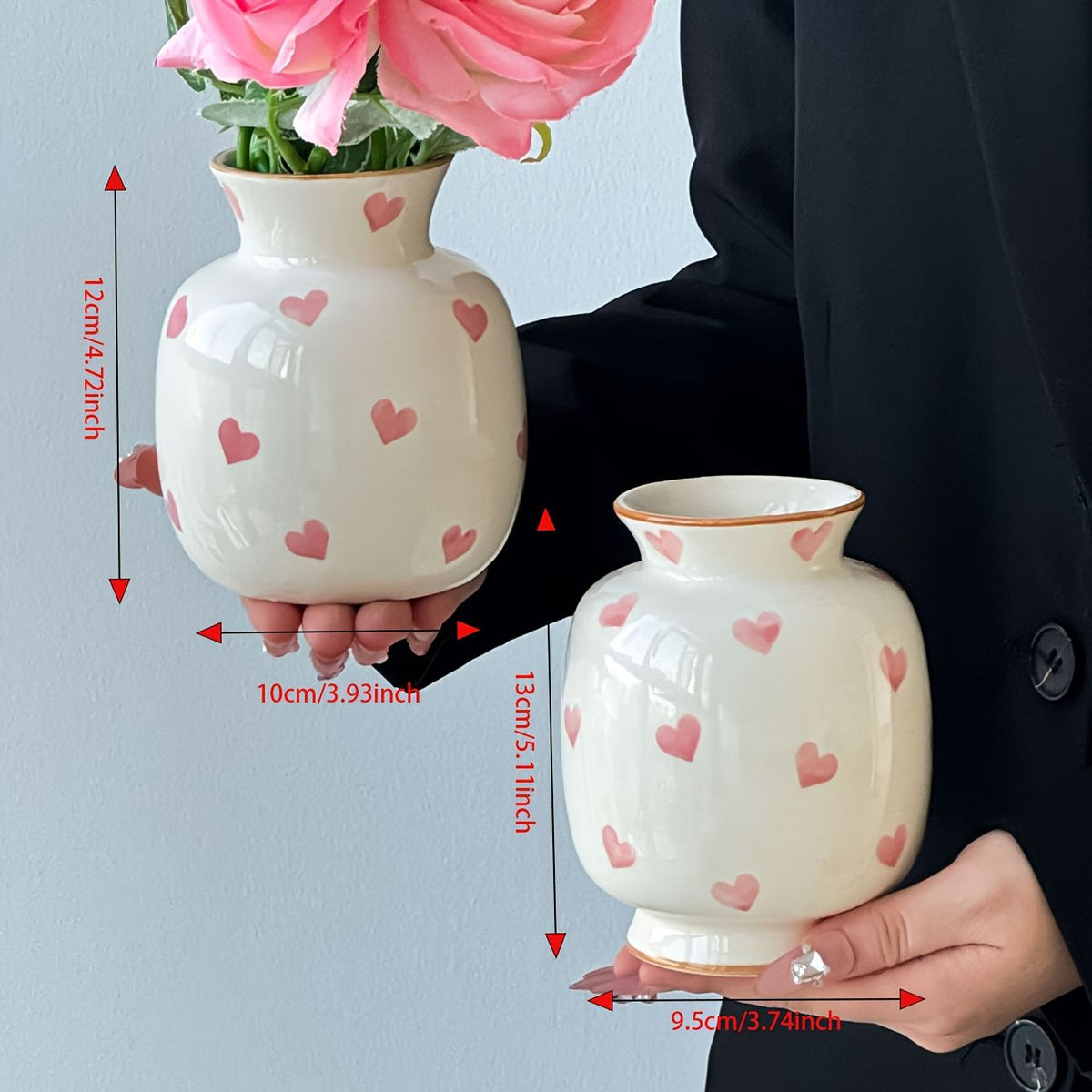 Hand Painted Ceramic Vase