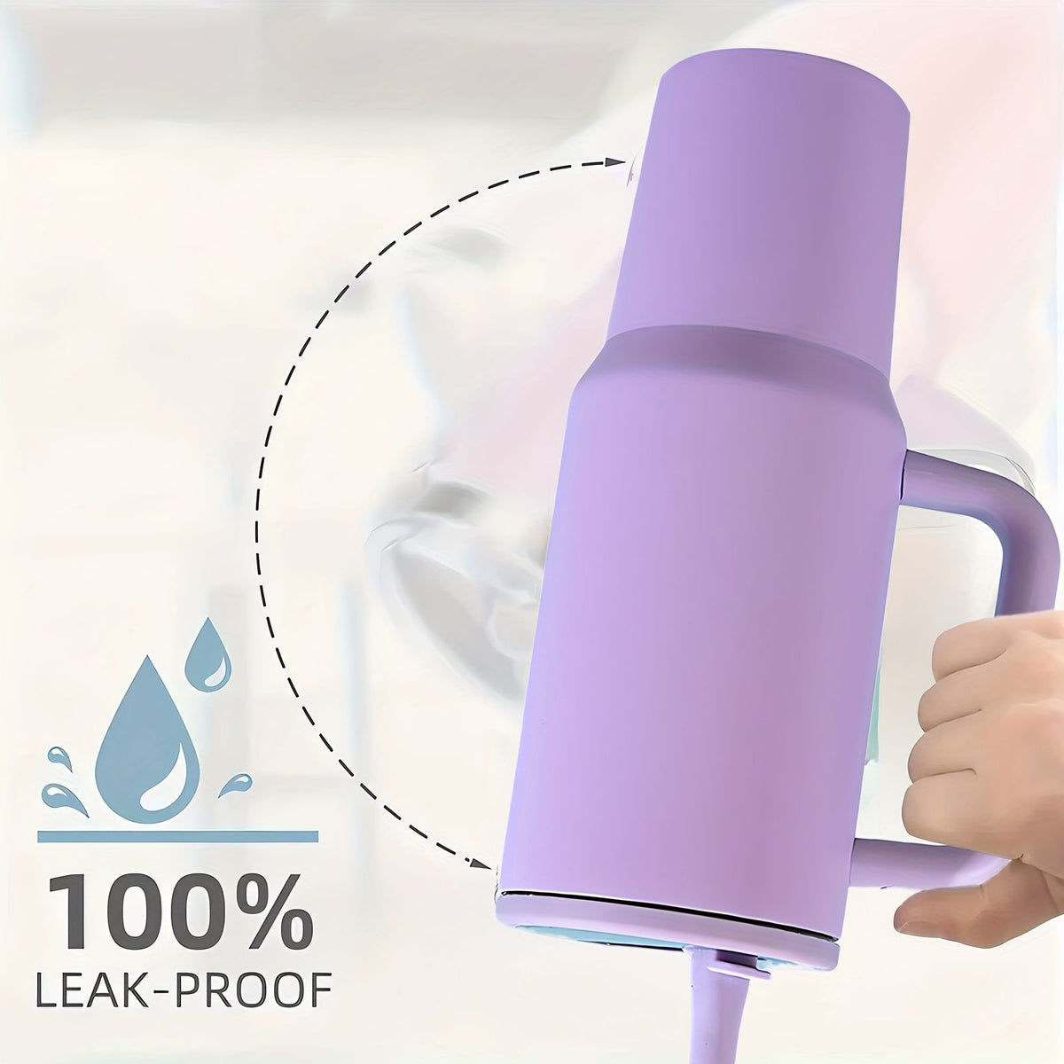 Stainless Steel Insulated Tumbler with Lid and Straw