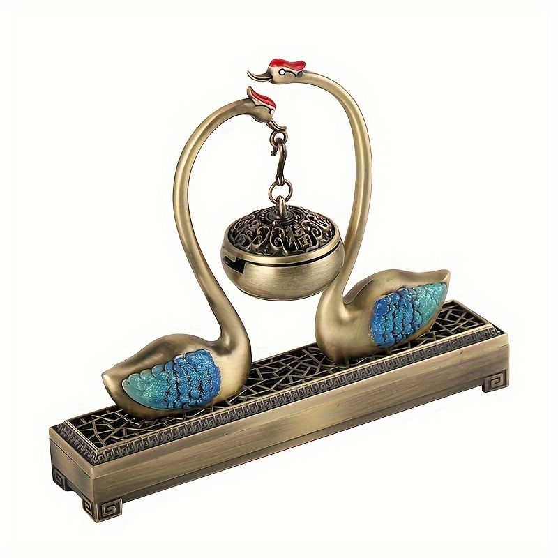 Chinese Incense Burner Dual Use Stove Desktop Ornament