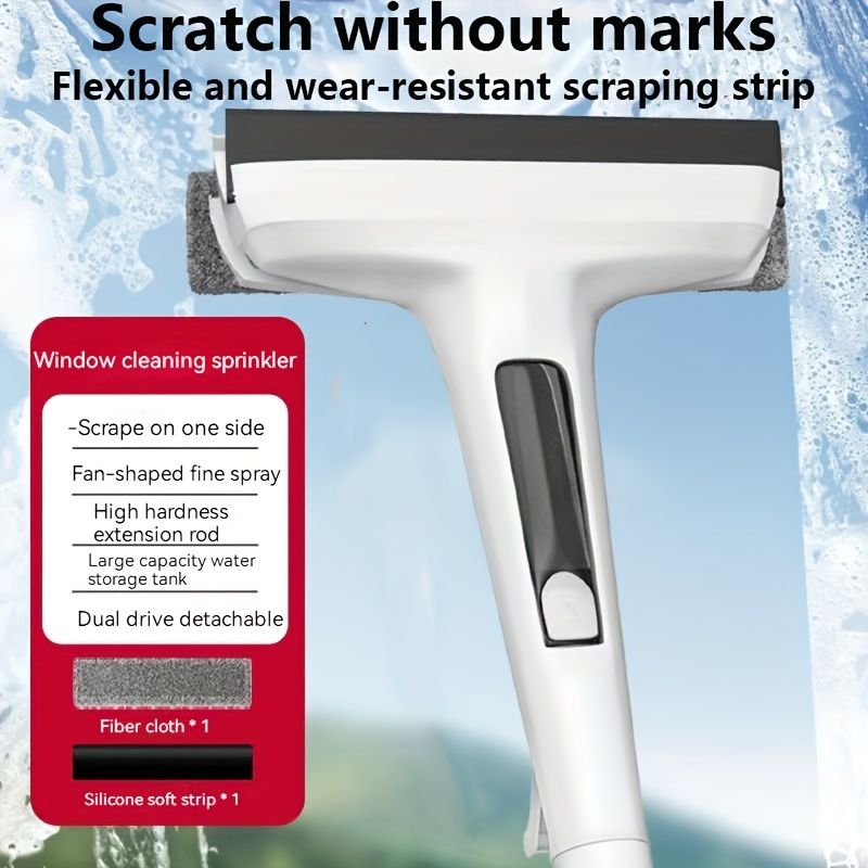 Long Handle Cleaning Kit with Squeegee