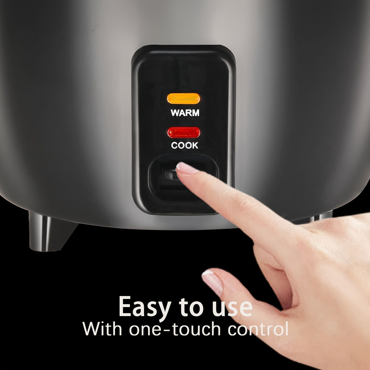 Rice Cooker with Removable Non-Stick Pot and Yogurt Maker