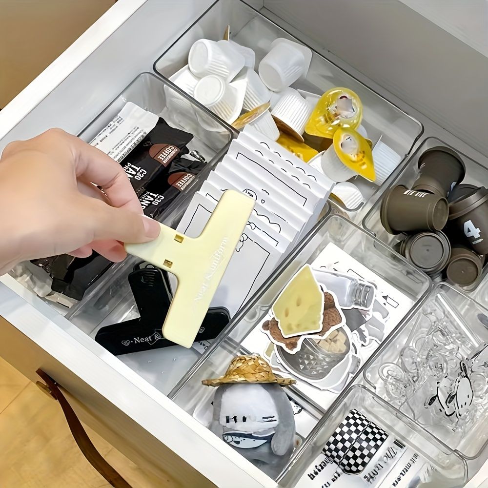 7 Piece Acrylic Drawer Organizer Set with Dividers