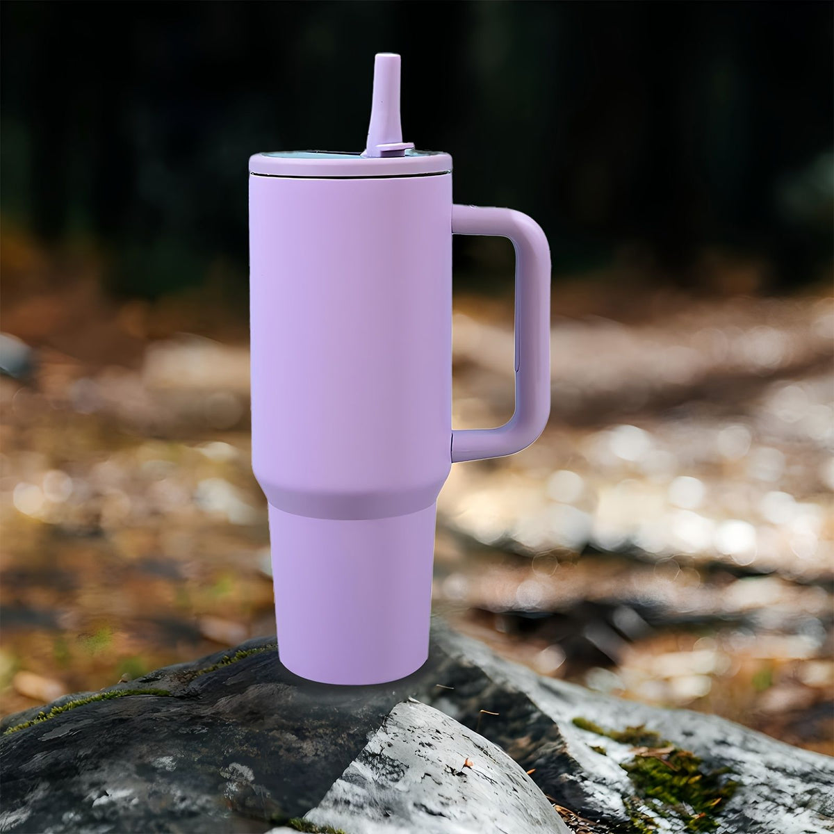 Stainless Steel Insulated Tumbler with Lid and Straw