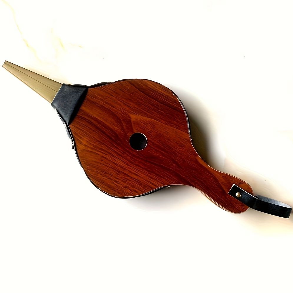 Wooden Manual BBQ Bellows 15 x 6.5 Inch Outdoor Blower