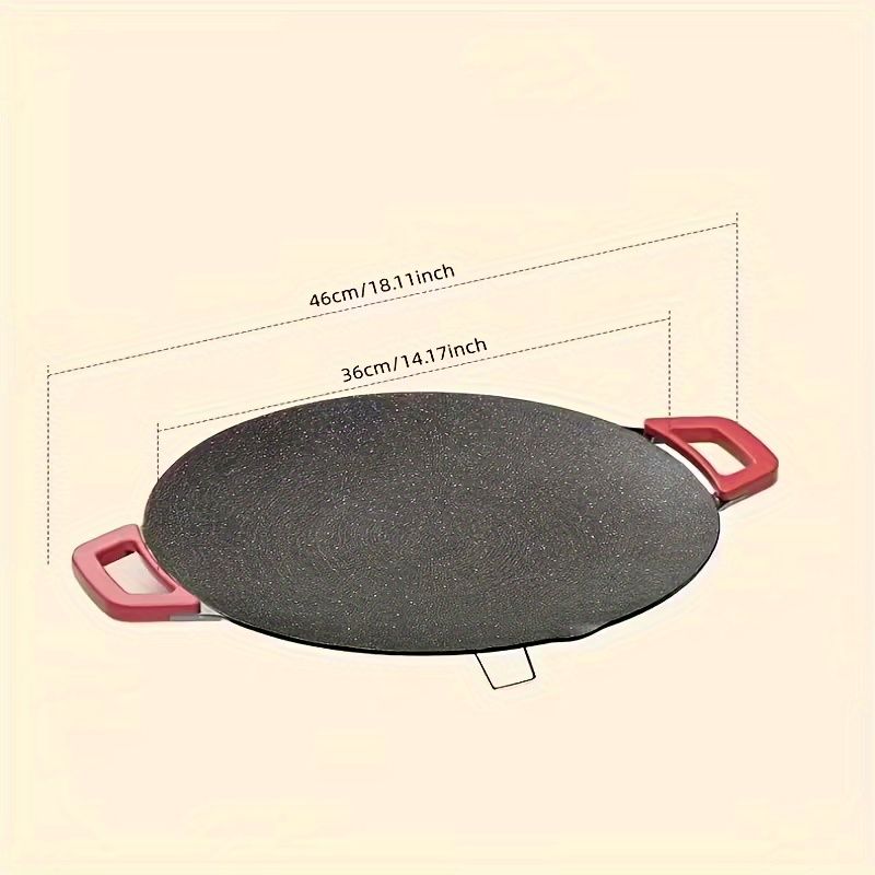 Electric Grill Pan Non Stick Adjustable Temperature Smokeless