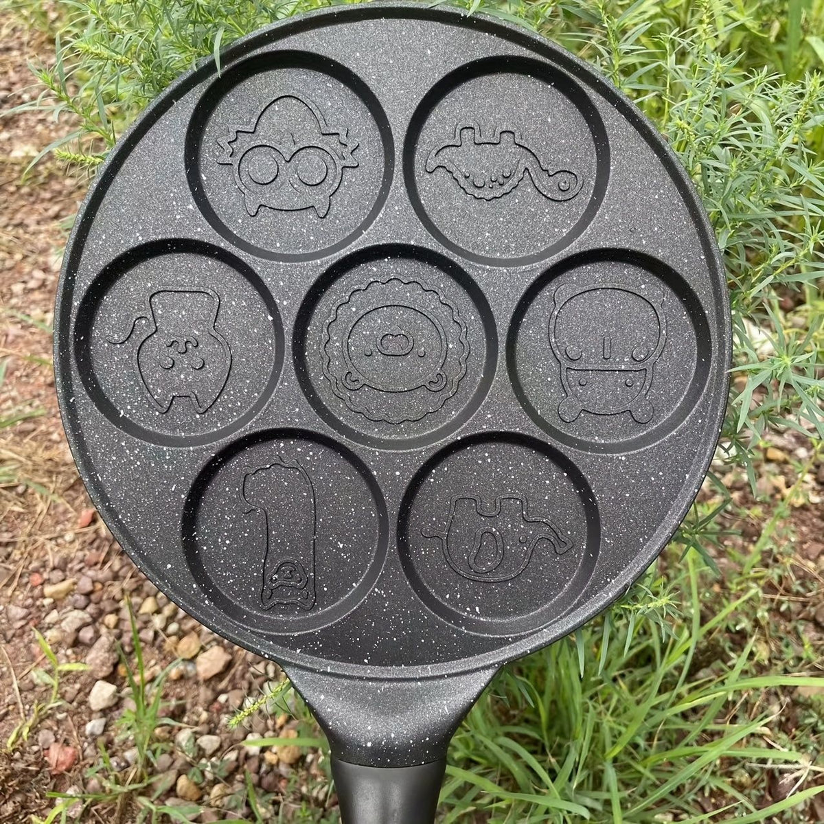 7-Hole Non Stick Animal Pancake Pan