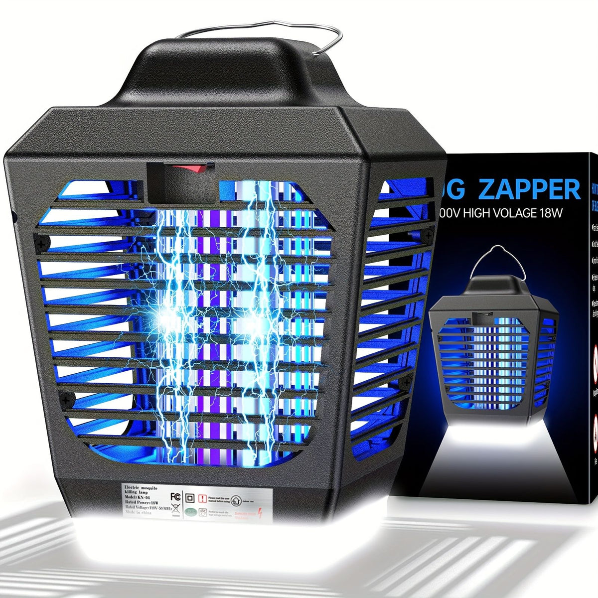 Electric Bug Zapper Fly Trap Metal Mesh