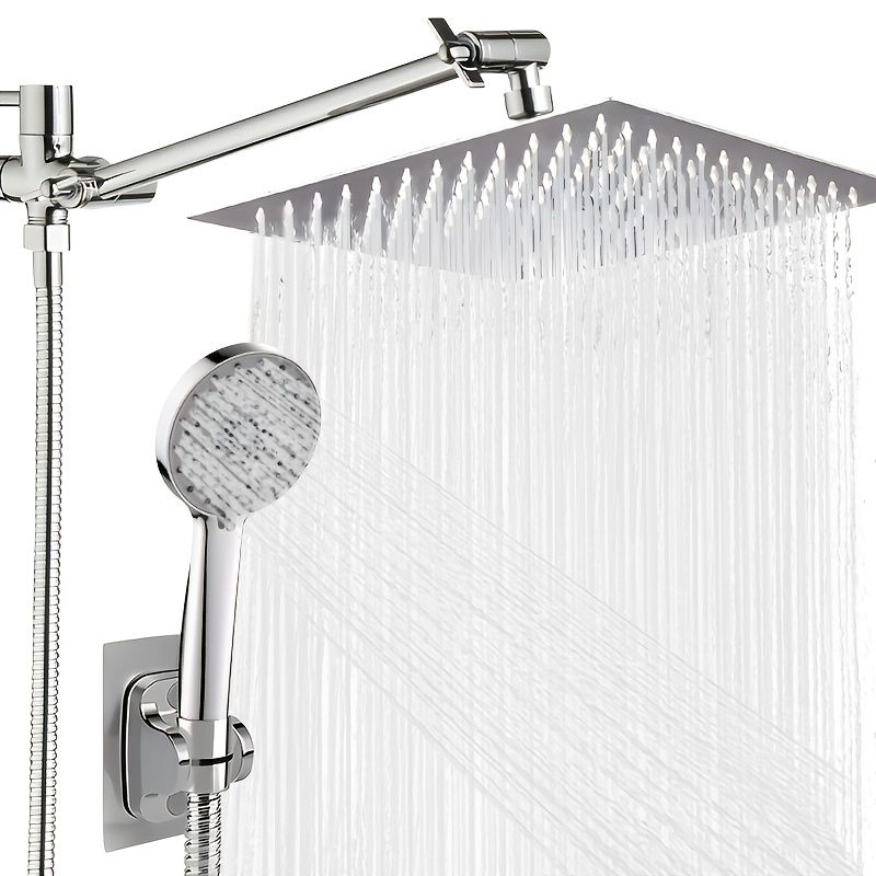 High Pressure Shower Head with Handheld Spray 9 Settings