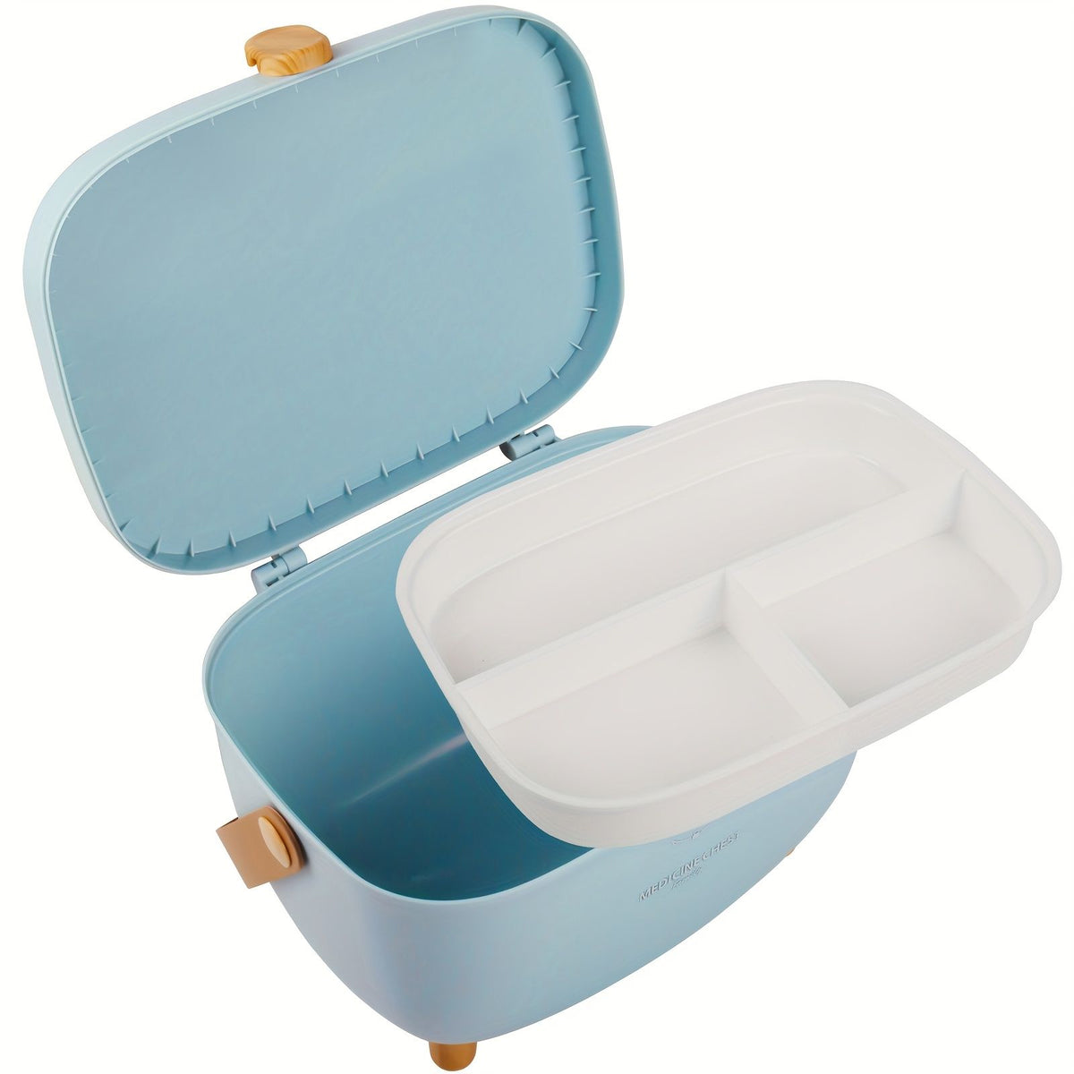 Multi-Layer Medicine Storage Box with Handle
