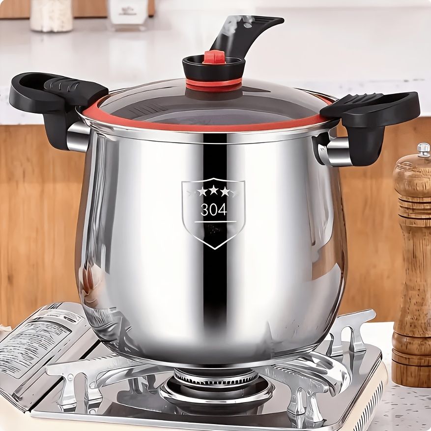 Stainless Steel Multipurpose Cooker with Glass Lid