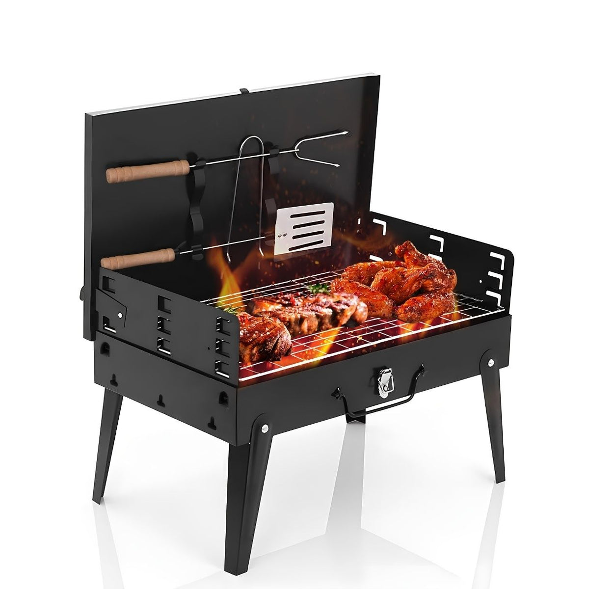 Portable Folding Charcoal BBQ Grill