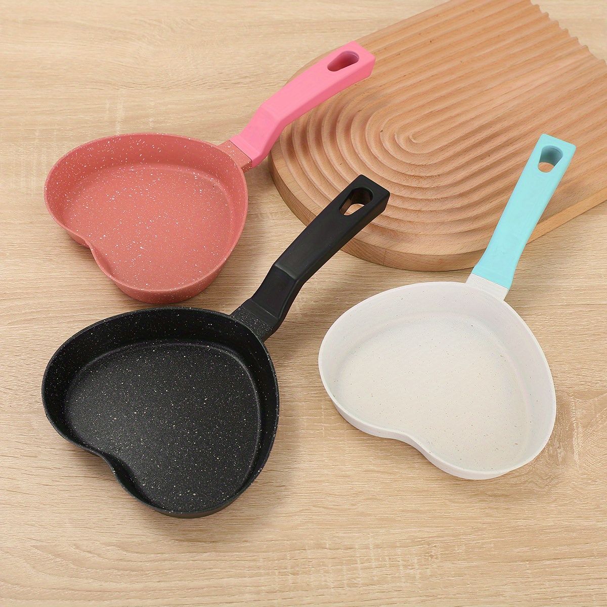 Heart Shaped Non Stick Egg Frying Pan