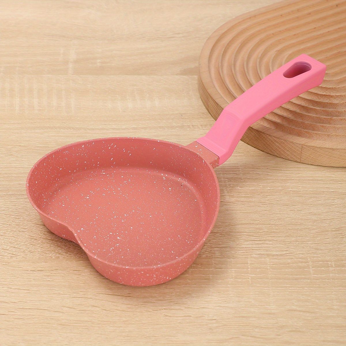 Heart Shaped Non Stick Egg Frying Pan
