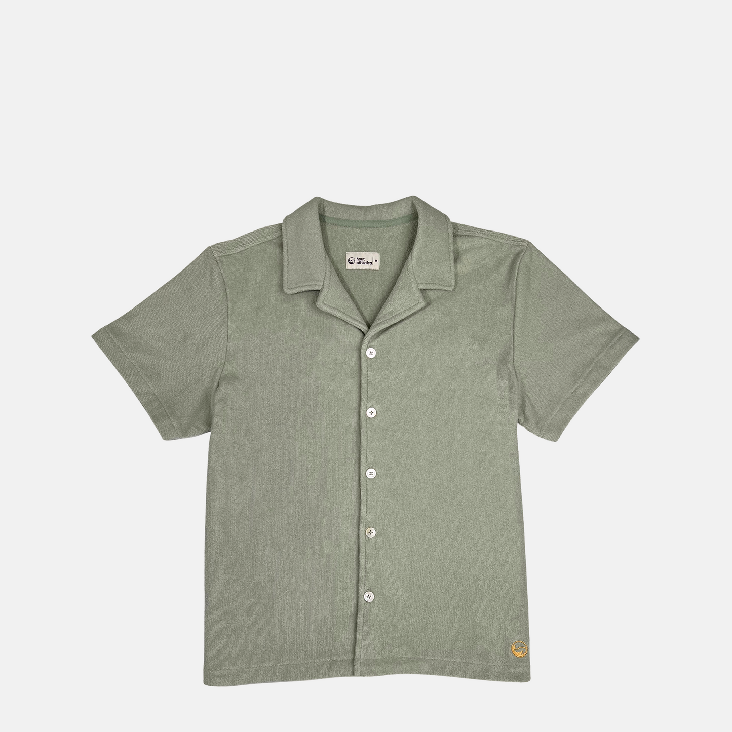 Sage Toweling Terry Cabana Shirt