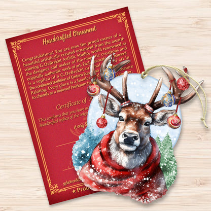 Christmas Mood Wooden Ornaments