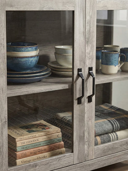 Modern Glass Door Cabinet – 3 Styles | Adjustable Shelves | Compact Storage Cupboard