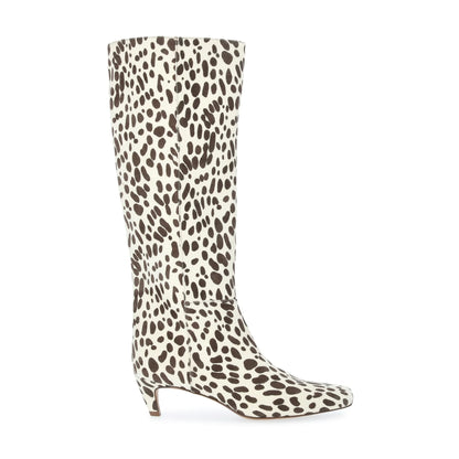 Women's Knee High Kitten Heel Boots