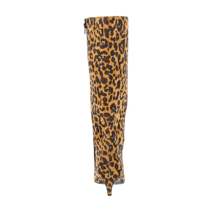 Women's Knee High Kitten Heel Boots