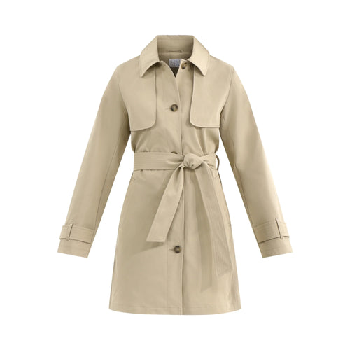Women's Belted Trench Coat, Midweight