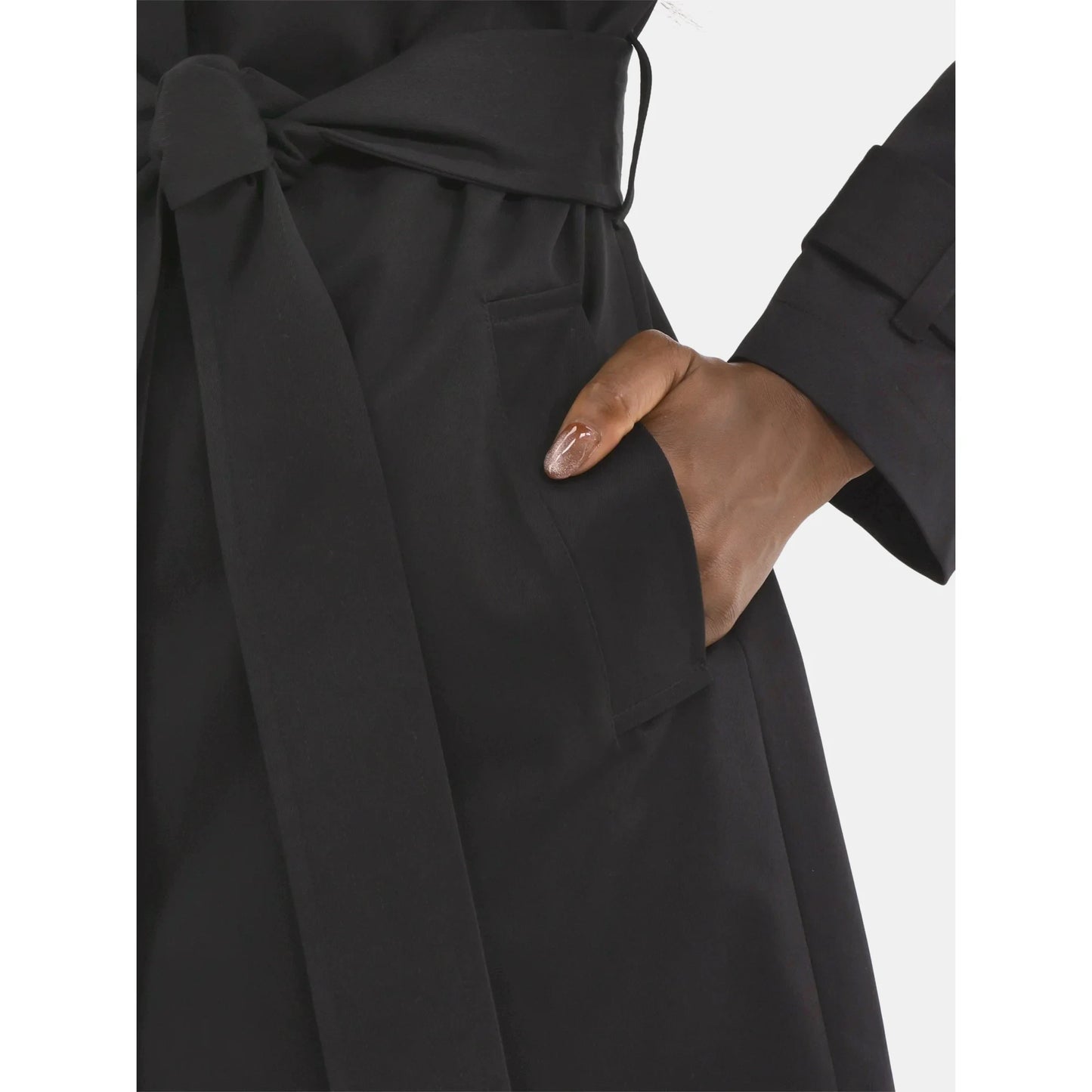 Women's Belted Trench Coat, Midweight