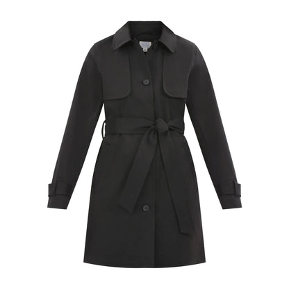 Women's Belted Trench Coat, Midweight