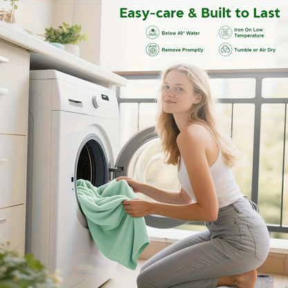 6-Piece Luxury Bamboo Lyocell Blend Sheet Set - Ultra Soft, Breathable, Deep Pocket