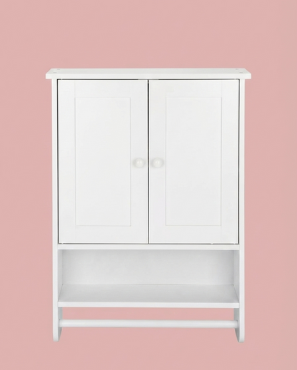 Modern Wall Mounted Bathroom & Kitchen Storage Cabinet – Space-Saving Organizer