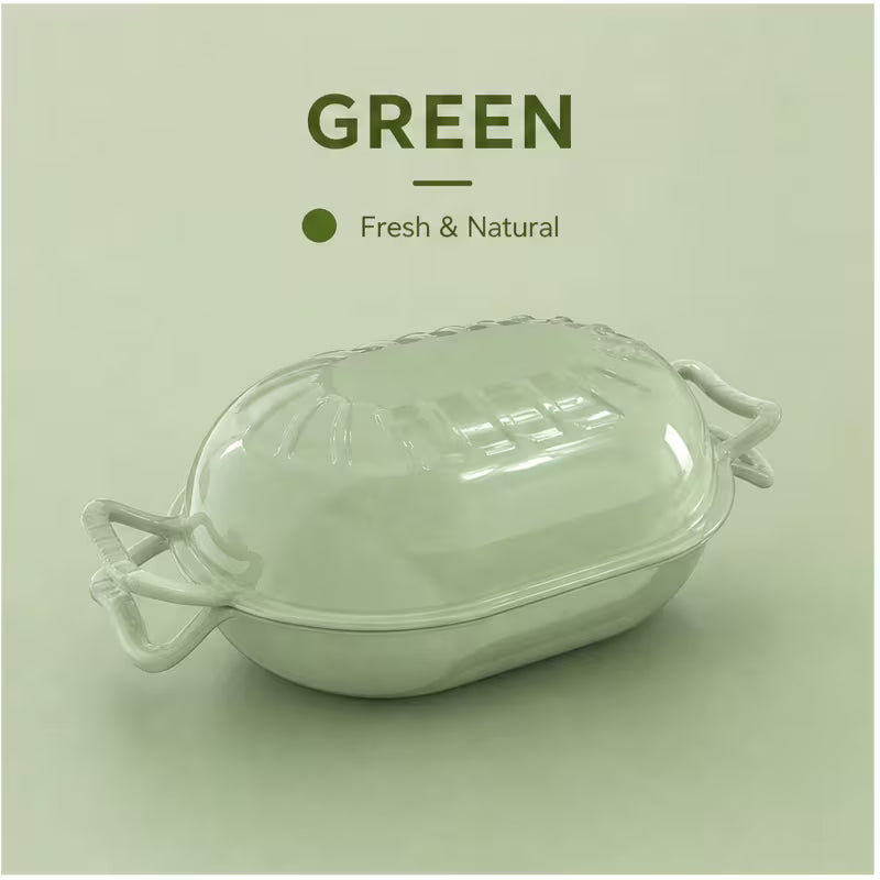 5-Quart Enameled Cast Iron Bread Oven with Dome Lid and Potholders