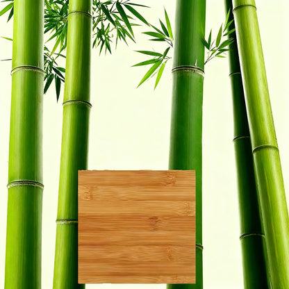 Tall Bamboo Bookshelf – Adjustable Shelves, Narrow Freestanding Storage Rack