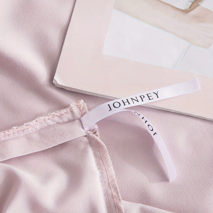 Soft Washed Microfiber Duvet Cover Set with Zipper Closure