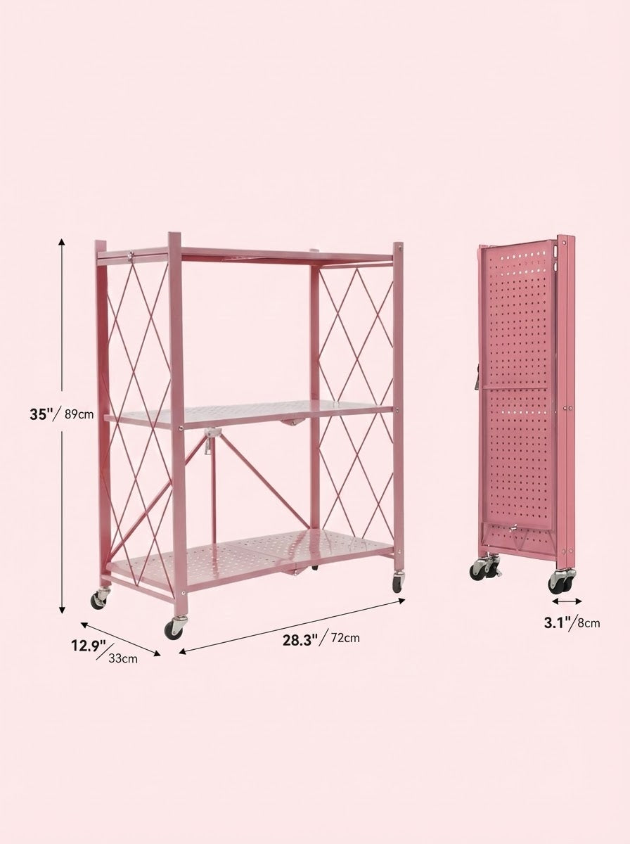 Heavy-Duty Shelving Unit | Metal 3/4/5-Tier Storage Rack