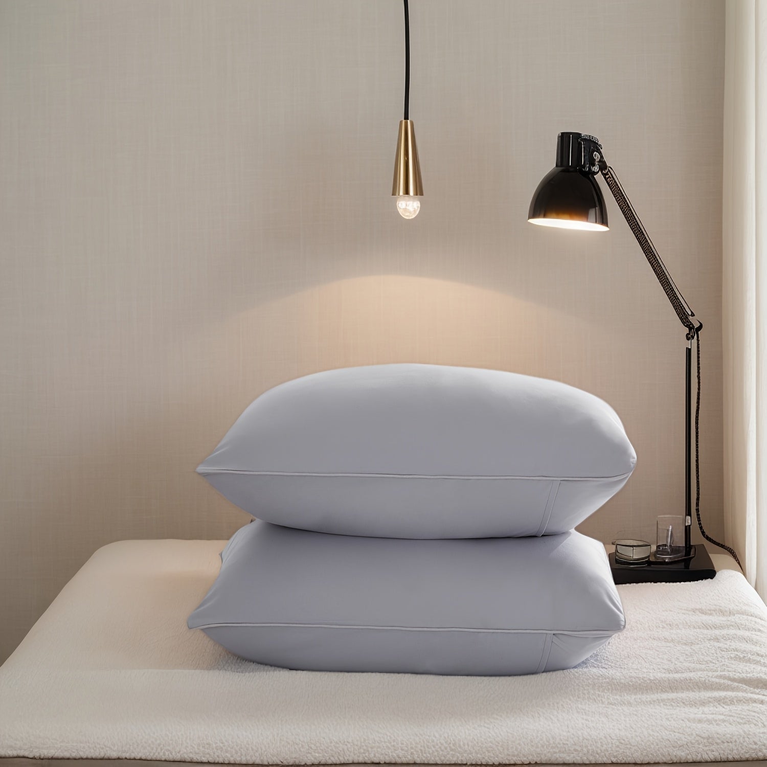 Soft Washed Microfiber Duvet Cover Set with Zipper Closure