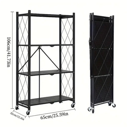 Heavy-Duty Shelving Unit | Metal 3/4/5-Tier Storage Rack