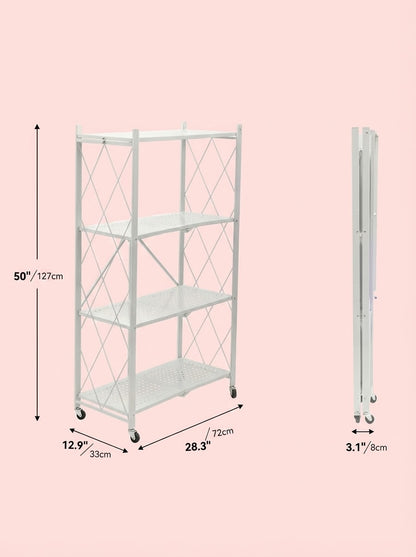 Heavy-Duty Shelving Unit | Metal 3/4/5-Tier Storage Rack