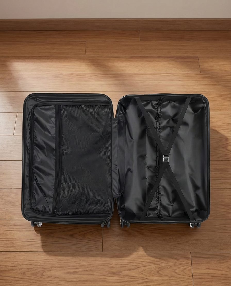 Multi Color - 3PCs Luggage Set 20/24/28 Inch Hard Shell Spinner with TSA Lock