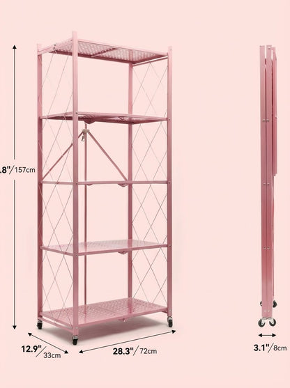 Heavy-Duty Shelving Unit | Metal 3/4/5-Tier Storage Rack