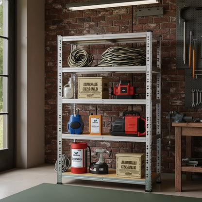 Heavy Duty Metal Garage Shelving Rack 2000lbs 4/5/6-Tier Steel Shelf 60"/72"/84"